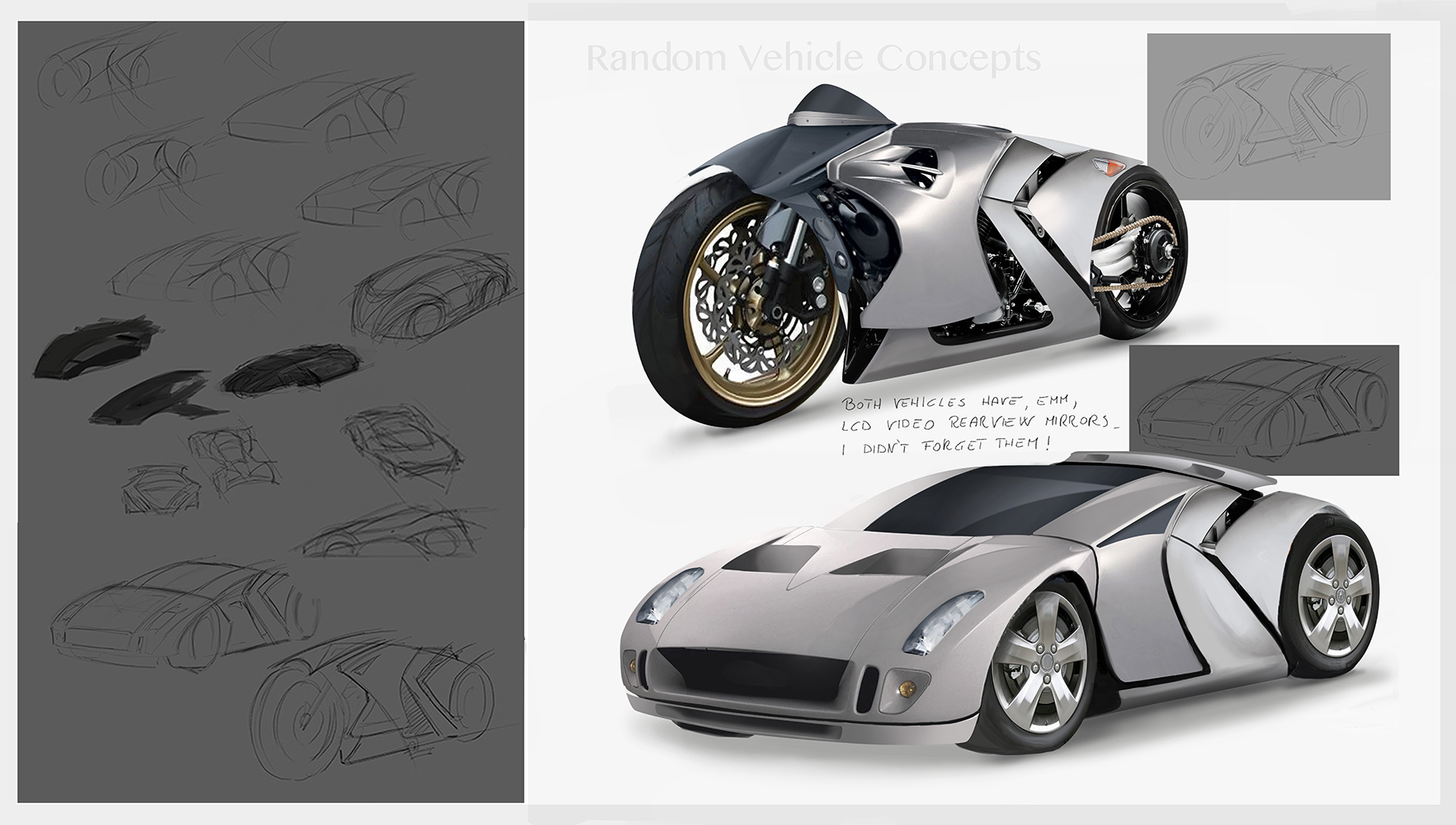 Surprisingly, Some Concept Cars - Paolo Puggioni - Concept Art ...